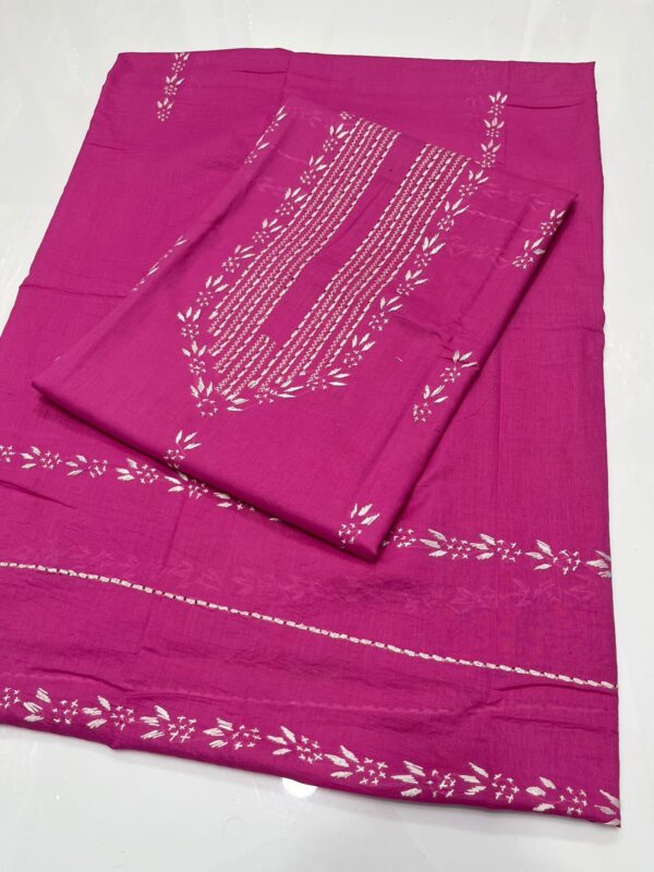 Dupatta Lawn Embroidered 3 Piece - Image 6