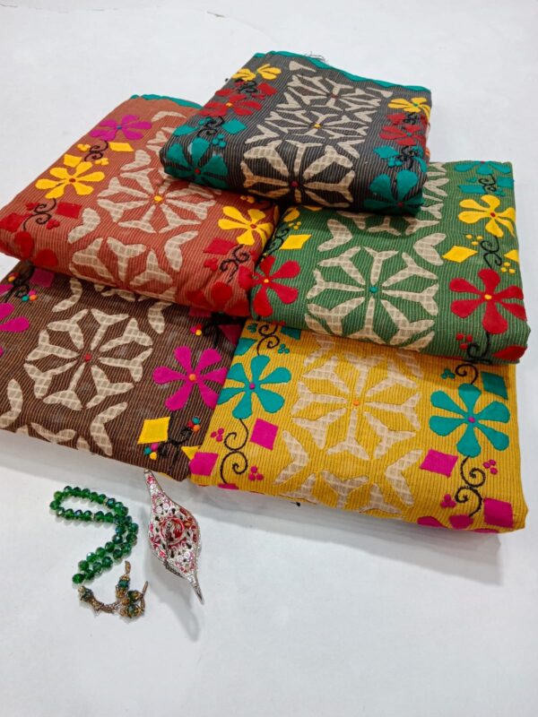 Applic Work Khadi Lawn 3 Piece