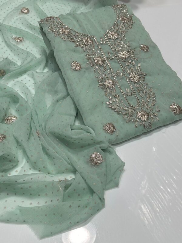 Handmade Gotta Work on Bamber Chiffon 2 Piece - Image 2