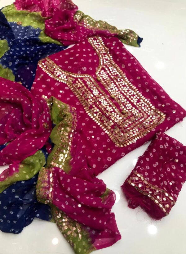 Crinkle Chunri Gota 2 Pcs - Image 3