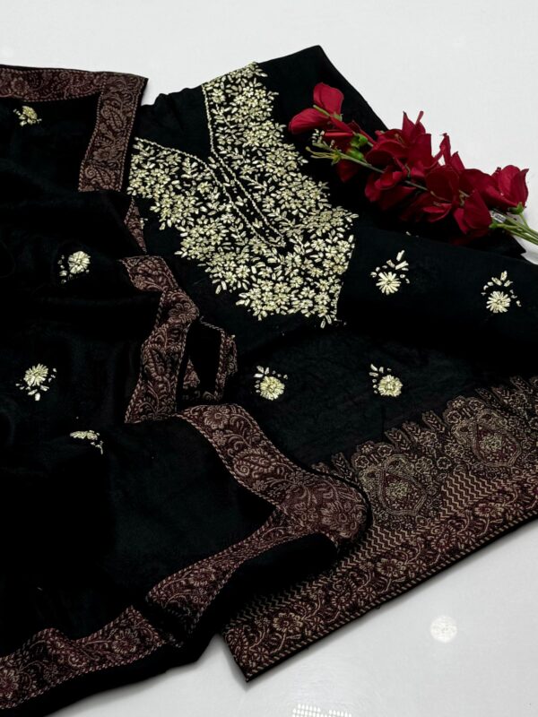 Jacquard Linen Embroidery 3 Pcs - Image 7