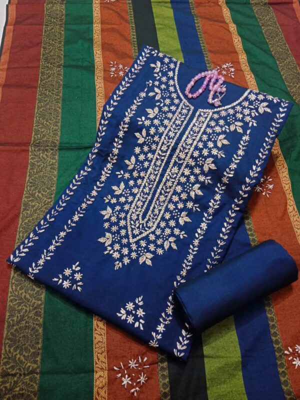 Cotton Khaadi 3 Pcs - Image 2