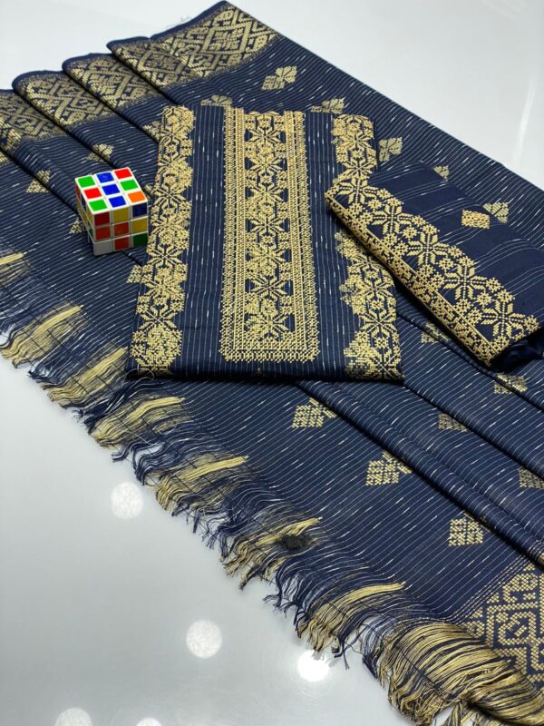 Susi Banarsi Jacquard 3 Pcs - Image 3