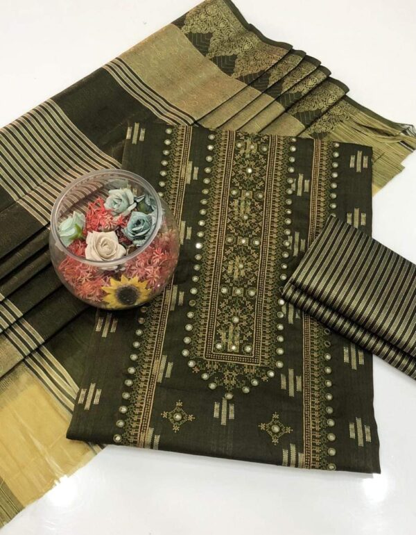 Susi Jacquard Embroidery 3 Pcs - Image 2