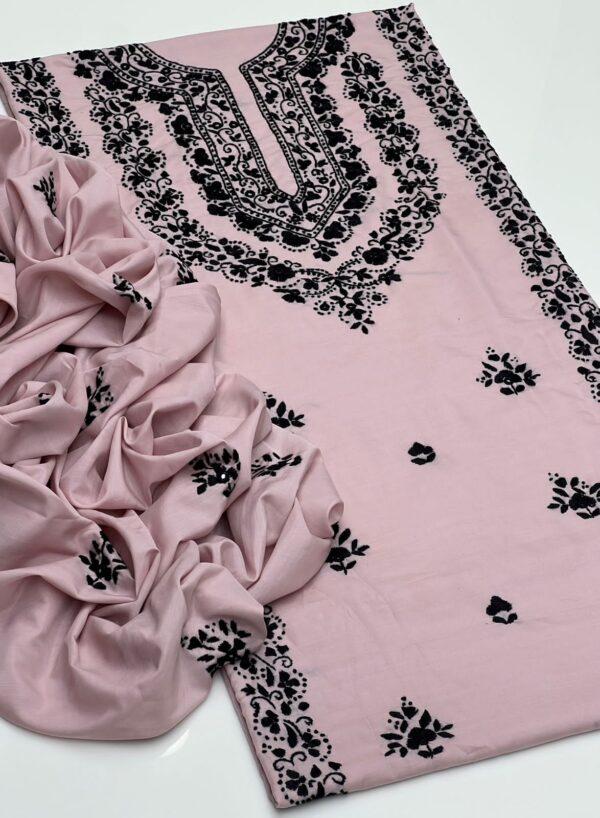 Raw Silk Embroidery 2 Pcs - Image 13