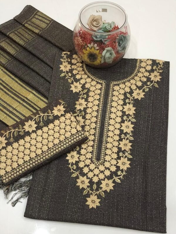 Jacquard Embroidery 3 Pcs - Image 3