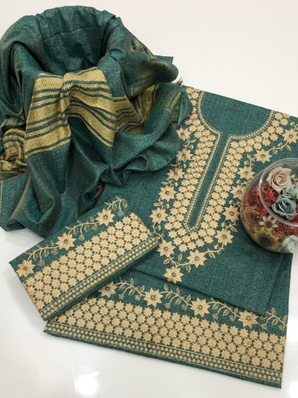 Jacquard Embroidery 3 Pcs - Image 2